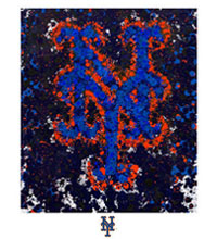 New York Mets team logo fine art