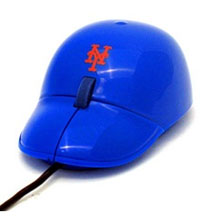 Mets cap optical mouse