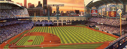 Rebirth in Houston lithograph