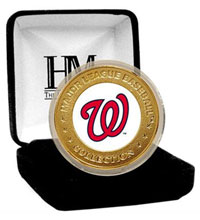 Washington Nationals and Nationals Park coins