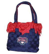 Washington Nationals grosgrain ribbon purses