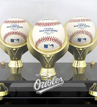 Orioles acrylic baseball display cases