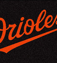 Baltimore Orioles home and car mats