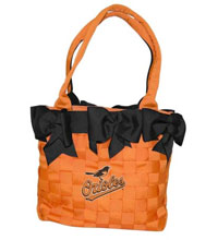 Baltimore Orioles grosgrain ribbon purses