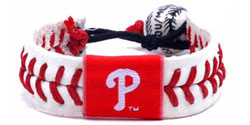 Phillies baseball seam wristbands