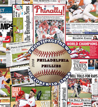 Phillies World Champions collage poster