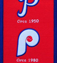 Philadelphia Phillies heritage logo banner