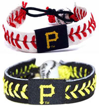 Pittsburgh Pirates baseball seam bracelets
