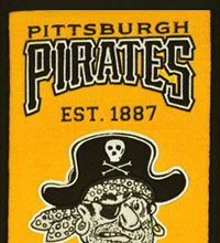 Pittsburgh Pirates heritage logo banner