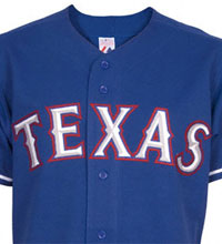 Texas Rangers jerseys