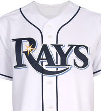 Tampa Bay Rays jerseys
