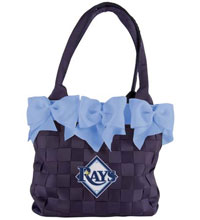 Tampa Bay Rays grosgrain ribbon purses