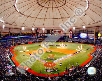 Tropicana Field Opening Day poster