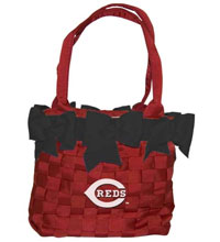Cincinnati Reds grosgrain ribbon purses