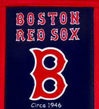 Boston Red Sox heritage logo banner