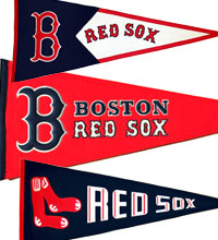 Boston Red Sox pennants