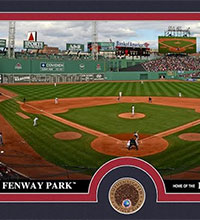 Fenway Park infield dirt photomint