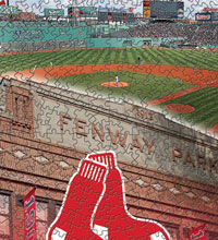 Red Sox stadium and logo puzzle