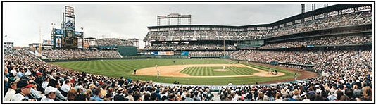 Coors Field poster