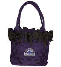 Colorado Rockies grosgrain ribbon purses