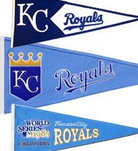 Kansas City Royals pennants