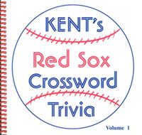 Red Sox crossword trivia book
