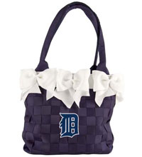 Detroit Tigers grosgrain ribbon purses