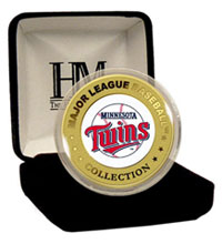 Minnesota Twins and Metrodome coins