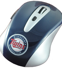 Twins optical mouse