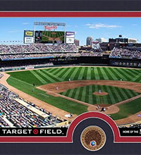 Target Field infield dirt photomint