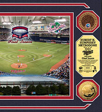Metrodome infield dirt photomint
