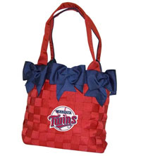 Minnesota Twins grosgrain ribbon purses
