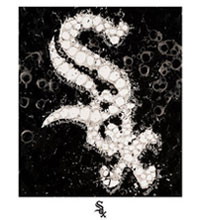 Chicago White Sox team logo fine art