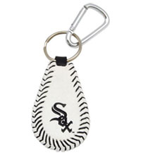 Chicago White Sox baseball key chain