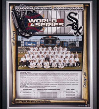 Chicago White Sox 2005 champions Healy plaque