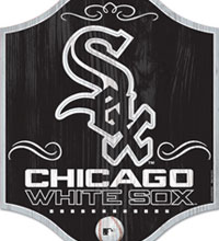 Chicago White Sox wooden sign