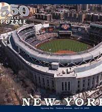 Yankees ballpark aerial puzzle