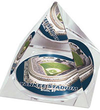 Yankee Stadium crystal pyramid