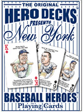 New York Yankees baseball playing cards
