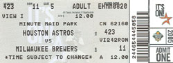 Astros and Minute Maid Park tickets