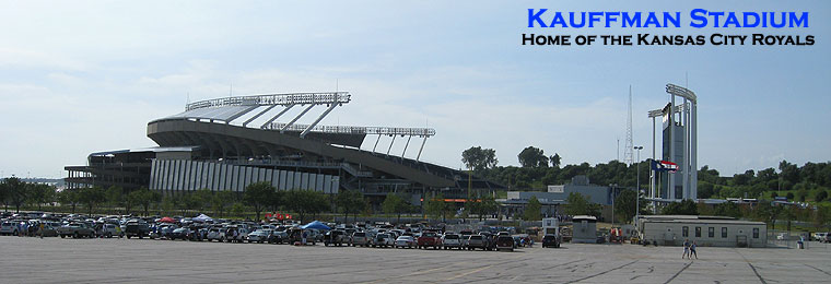 Kauffman Stadium in Kansas City