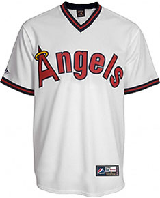 California Angels throwback jersey