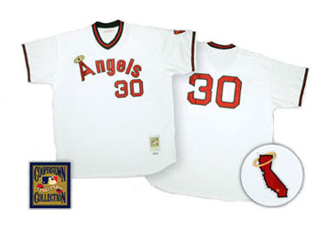 California Angels 1973 Nolan Ryan home jersey