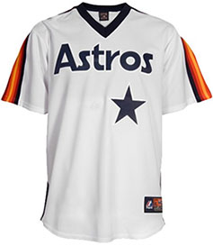 Houston Astros throwback jersey