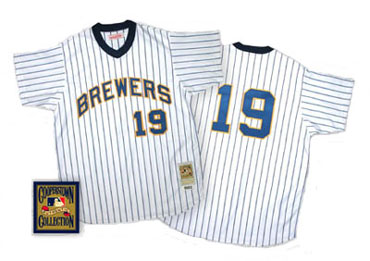 Milwaukee Brewers 1982 Robin Yount home jersey