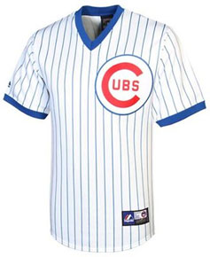 Chicago Cubs throwback jersey