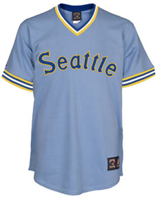 Seattle Mariners throwback jersey