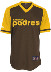 San Diego Padres throwback jersey