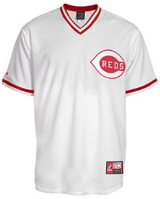 Cincinnati Reds throwback jersey