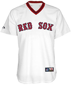 Boston Red Sox throwback jersey